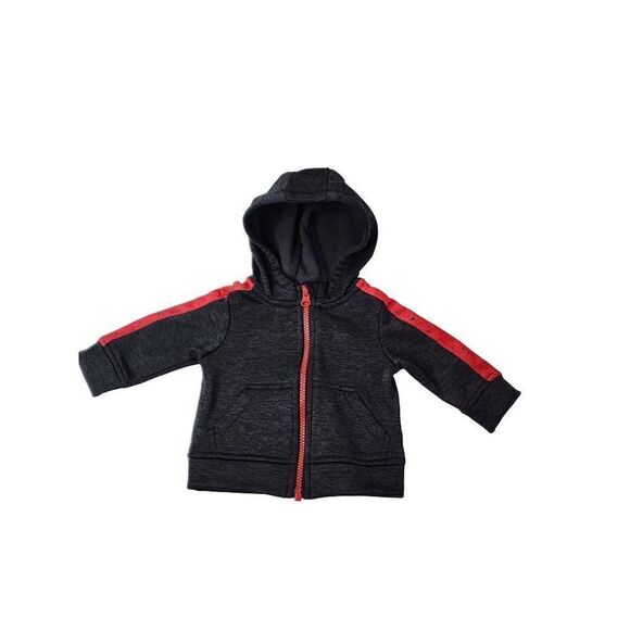 2 Athletic Works 0-3 Months Zip Up Hoodies Infants - Picture 4 of 13